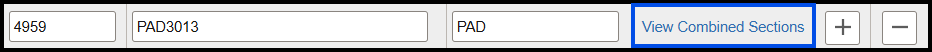 "View Combined Sections Button"