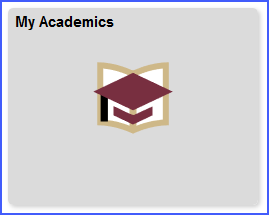 Image of an icon of a graduation cap along with the words 'My Academic'. Image of an icon of a graduation cap along with the words 'My Academic'.